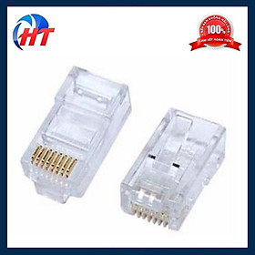 Đầu bấm mạng RJ45 AMP cat5e ( 100 CÁI )