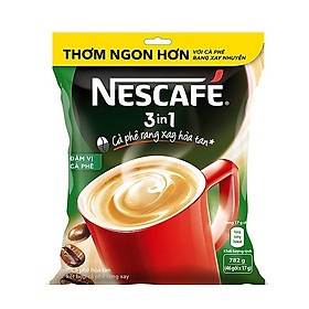 Cà Phê Sữa NesCafé 3 in 1 Đậm Vị Cà Phê 782g (46 gói x 17g)