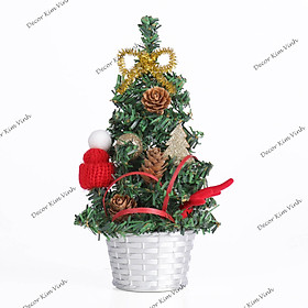 Cây Thông Nhí TNM19 Cây 20cm Trang Trí Giáng Sinh Cây Thông Noel