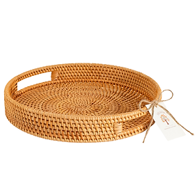 Mua Khay mây đan tròn 35cm