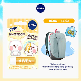 Son Dưỡng Môi Chống Nắng Nivea Lip Sun Protect SPF30 - Tặng Kèm Ốp Son - 85133