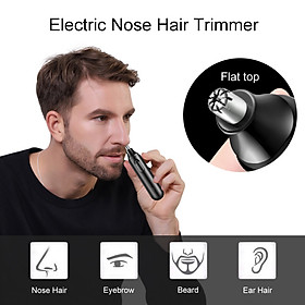 Electric Nose Hair Trimmer Ear Face Hair Removal Shaver Clipper Painless Trimming Waterproof Low Noise Face Care Tool