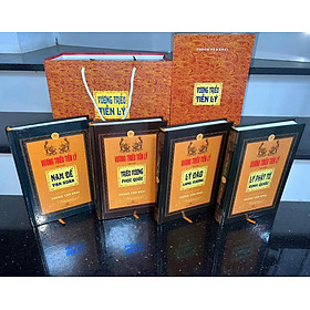 boxset bìa cứng VƯƠNG TRIỀU TIỀN LÝ - bộ 4 tập: Nam Đế Vạn Xuân + Triệu Vương Phục Quốc + Lý Đào Lang Vương + Lý Phật Tử Định Quốc - Phùng Văn Khai (tiểu thuyết lịch sử)