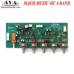 MẠCH MUSIC 4IC 4 BAND (CÓ THỂ GẮN THÊM BLUETHOOTH)