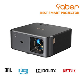 Máy chiếu thông minh Yaber K2s tích hợp Loa JBL Android Tivi Netflix bản quyền  Full-HD 4K- Hàng Chính Hãng - Thương hiệu Máy chiếu gia đình và văn phòng hàng đầu