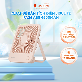 Mua Quạt Để Bàn Tích Điện JISULIFE FA26 ABS Xoay 180 Độ - Pin 4500mAh Sử Dụng Lên Đến 15H - Hàng Chính Hãng