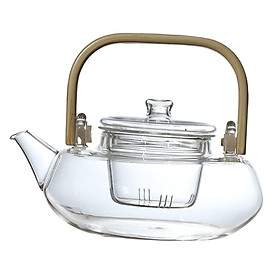 Glass Teapot Loose Leaf Heatproof Kung Fu Tea Stovetop  Safe