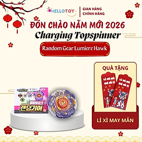 Đồ Chơi Con Quay Random Gear Lumiere Hawk - CHARGING TOP SPINNER