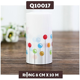 Mua Cuộn viền bánh mousse cỡ 8 CM X CUỘN 10 MÉT VÂN BÓNG NHIỀU MÀU SẮC - Q10017