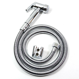 Mua Bộ vòi xịt vệ sinh Nhựa ABS mạ Chrome tăng áp Eurolife EL-X06 (Trắng bạc)