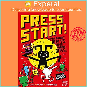 Sách - Press Start! Super Rabbit Boy vs Super Rabbit Boss! by Thomas Flintham (UK edition, paperback)