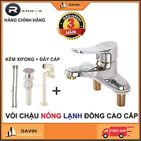 Bộ vòi chậu lavabo Rangos RG-02V