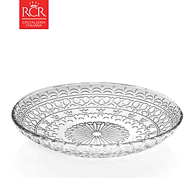 Mua Bộ 4 Đĩa Thuỷ Tinh Pha Lê Ý RCR - Medici Soup Plate 21cm