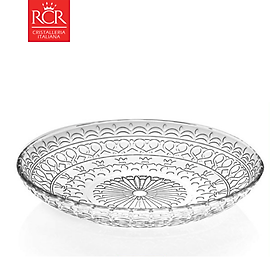 Đĩa Thuỷ Tinh Pha Lê Ý RCR - Medici Soup Plate 21cm