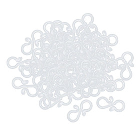 100Pcs Shower Curtain Rings Dorm for Hanging Shower Curtain Hooks Decorative