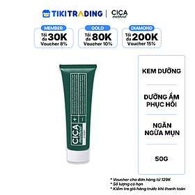 Kem dưỡng ẩm, ngăn ngừa mụn & phục hồi tổn thương da do mụn CICA METHOD (50g/tuýp)