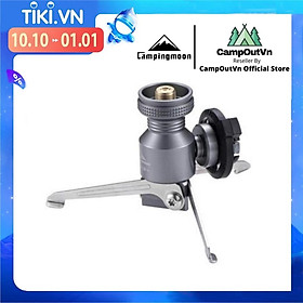 Đầu chuyển đổi bình gas Campingmoon đế 3 chân chắc chắn an toàn du lịch dã ngoại A334