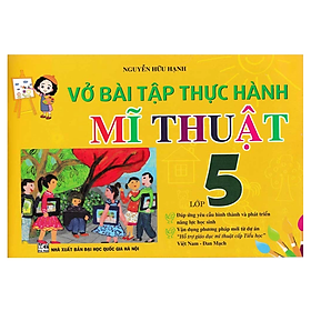 Hình ảnh Sách - Vở bài tập thực hành Mĩ thuật lớp 5