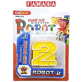 Đồ Chơi Lắp Ráp Biến Hình Robot Chữ Số 2 - Cresta DK81214