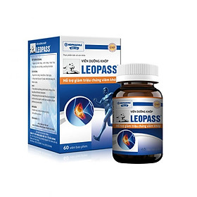 Viên Dưỡng Khớp Leopass - HDPHARMA - Hỗ Trợ Giảm Triệu Chứng Viêm Khớp