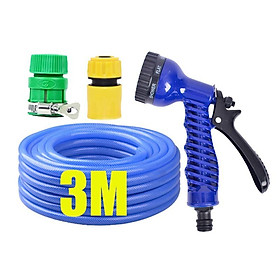 Mua Bộ dây vòi xịt tưới cây  rửa xe (cút nhựa nối nhựa xanh) 206843