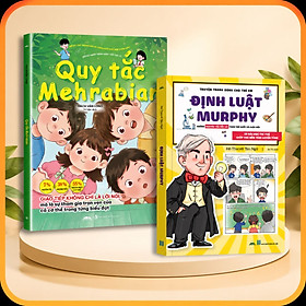 Combo 2 cuốn Định Luật Murphy & Quy Tắc Mehrabian - Tiên Phong Books