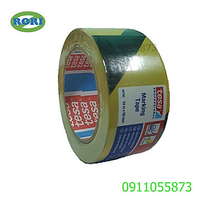 Băng Keo PVC Tesa 60760 33mx50mm Vàng Đen - Sản phẩm chất lượng Đức