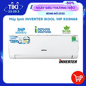 Mua Máy Lạnh Asanzo Inverter iKool 1HP K09N66 - Hàng Chính Hãng - Chỉ giao HCM