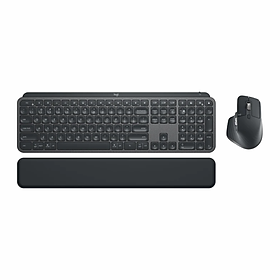 Mua Combo Chuột & Bàn Phím Bluetooth không dây Logitech MX Keys S Combo - Có gác tay  Chiếu sáng  USB-C - Hàng chính hãng