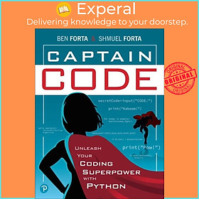 Hình ảnh Sách - Captain Code - Unleash Your Coding Superpower with Python by Shmuel Forta (UK edition, paperback)