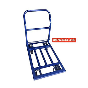 Xe đẩy hàng 4 bánh gấp gọn kích thước 50x70cm tải trọng lên đến 300kg