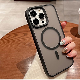 Ốp lưng Likgus chống sốc, chống vân tay cho iPhone 15 Pro/ 15 Pro Max/ 14 Pro/ 14 Pro Max, hỗ trợ sạc không dây - Hàng chính hãng