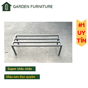 Mua Kệ sắt để cây cảnh chắc chắn  đôn sắt dài để chậu cây trưng trong nhà hiện đại  tiện lợi  dễ dàng quét dọn mùa mưa