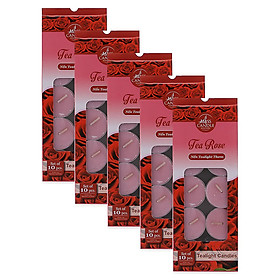 Bộ 5 hộp nến tealight thơm Miss Candle FtraMart MIC0147 (Lựa chọn 10 mùi hương)