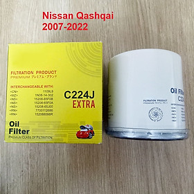 Lọc nhớt cho xe Nissan Qashqai 2007-2022 mã C224J
