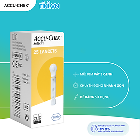 Hộp 25 Kim Chích Máu ACCU-CHEK SoftClix Dùng Cho Máy ACCU