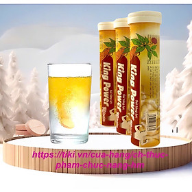 Viên sủi tăng lực nhân sâm king power kingphar - tupe 20 viên - tăng cường sức đề kháng