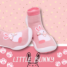 (3-5 TUỔI) MADE IN KOREA GIÀY TẤT CHO BÉ LITTLE BUNNY