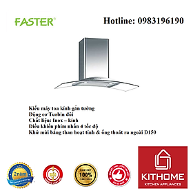 Máy Hút Mùi Faster FS HE91 - Hàng Chính Hãng