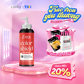 Bộ Dầu Gội Dầu Xả Giữ Màu Cho Tóc Nhuộm Lavox Online Shopping 300ml Dưỡng Tóc Mượt Lamimi Chính Hãng