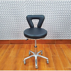 Mua Ghế xoay phun xăm cao cấp có tựa – Màu đen