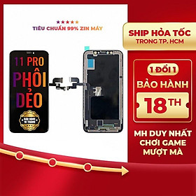 Hình ảnh Màn hình DURA Phôi Dẻo dành cho IP 11 Pro hàng chính hãng