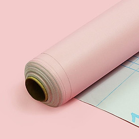 Mua Cuộn 5m Decal Giấy Dán Tường màu hồng nhạt nhám (5m dài x 0.45m rộng)