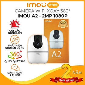 Camera IP WIFI IMOU RANGER A2 (A22EP-D-V3) Full HD 1080P, phiên bản 2022- Hàng Chính Hãng