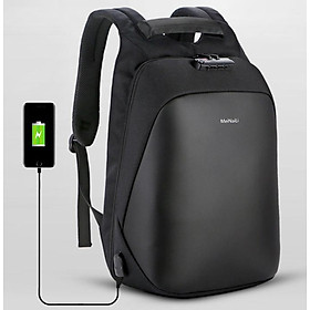 Ba lô nam thời trang đa năng tích hợp chế độ chống trộm cao cấp + sạc USB tiện dụng và siêu chống thấm nước(15,6")