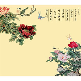 Tranh Treo Hoa Mẫu Đơn - MD031