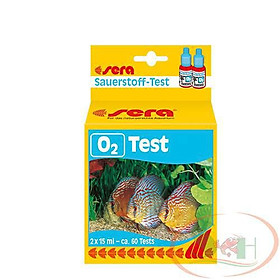 Bộ Sera O2 Test kiểm tra nồng độ oxy hòa tan nước bể ao nuôi cá tôm tép