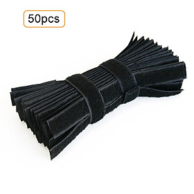 50 Dây buộc cáp dài 7 inch được làm bằng nylon và polyester mật độ cao