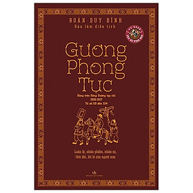 Hình ảnh sách Sách Gương Phong Tục ( Đăng trên đông dương tạp chí 1916 - 1917 từ số 59 đến 104)