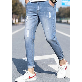 Quần Jean Nam body phong cách Hàn Quốc - J002A